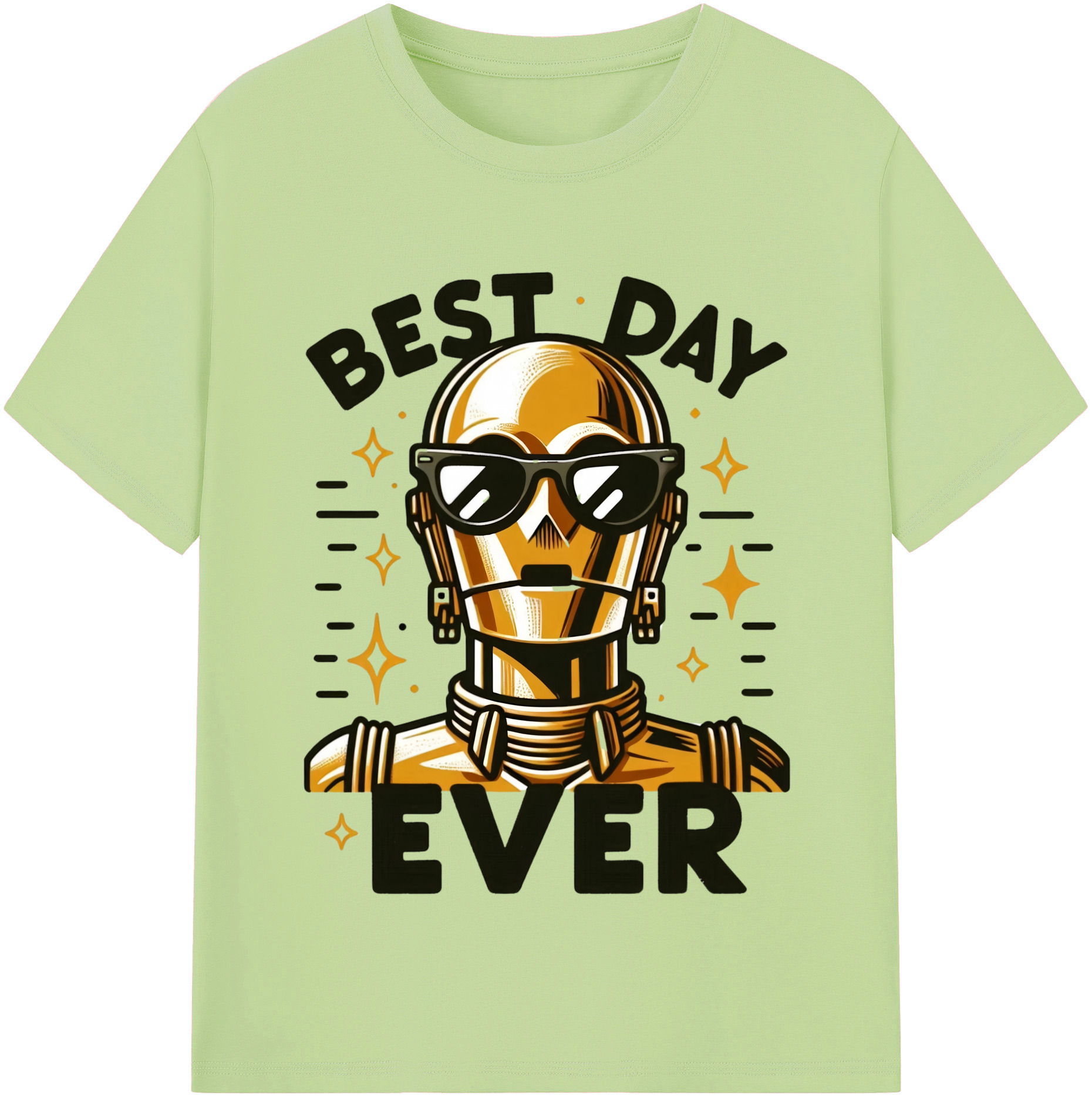 （画像用） スター・ウォーズ Star Wars 綿100％半袖Tシャツ（フロントプリント）